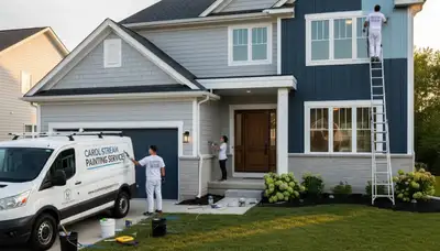 Professional house painting services in Naperville, IL for interior and exterior home painting