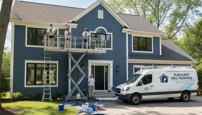 Professional house painting service in Naperville, IL for residential interior and exterior homes