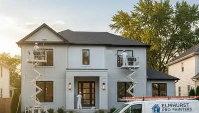 Professional house painting service in Naperville, IL for residential exterior and interior projects