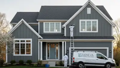 Professional house painters serving Naperville, IL for interior and exterior home painting services