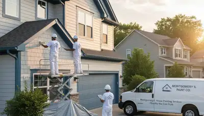 Professional house painting services in Naperville, IL for residential interior and exterior painting