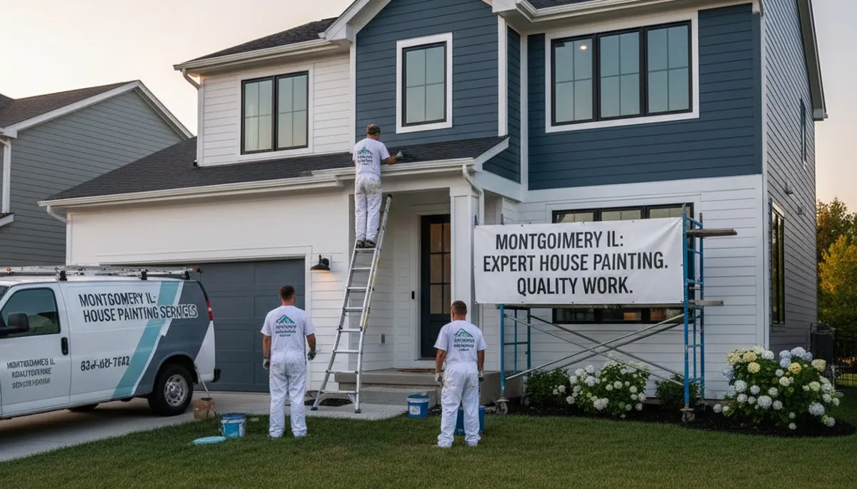Naperville, IL house painters delivering professional interior and exterior painting services
