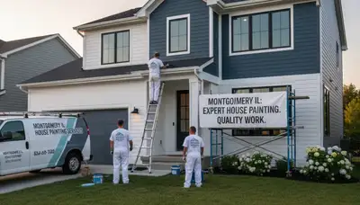 Naperville, IL house painters delivering professional interior and exterior painting services