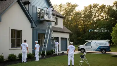 Professional house painting services in Naperville, IL for interior and exterior home projects