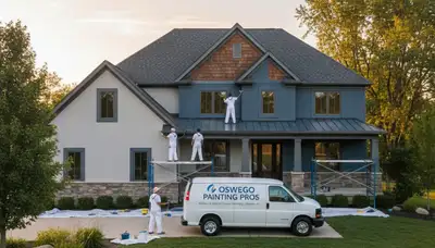 Professional house painting service in Naperville, IL for interior and exterior homes