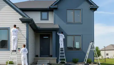 House painting service in Naperville, IL for interior and exterior home painting projects