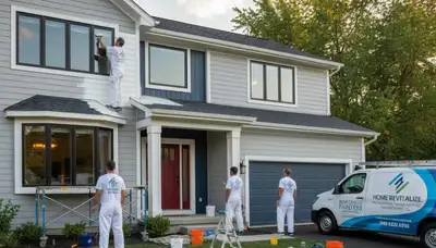 House painters in Naperville, IL providing professional interior and exterior painting services