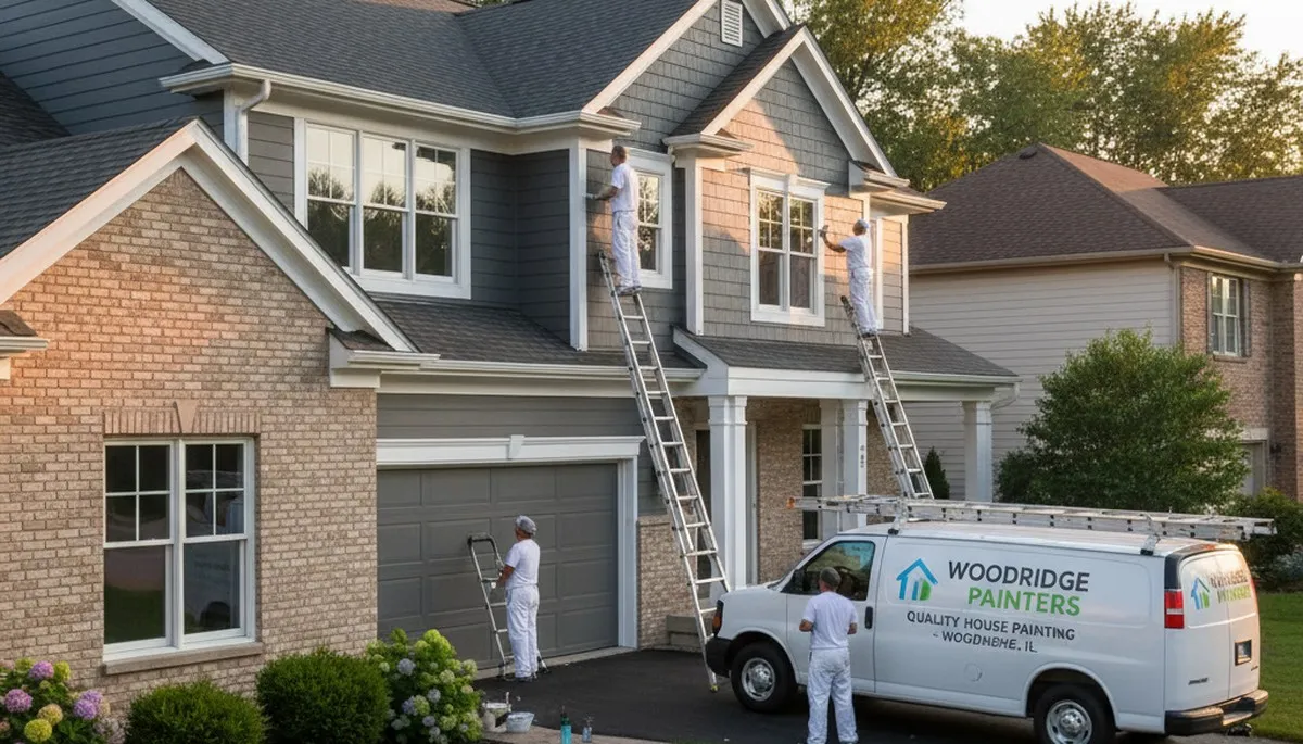 Professional house painting service in Naperville, IL by Painters Naperville IL