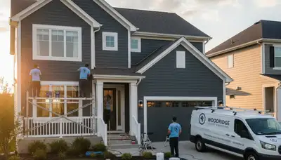 House painters in Naperville, IL providing professional interior and exterior painting services